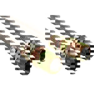 1/2 x 36 in. MIPS Gas Connector with Fitting in Stainless Steel